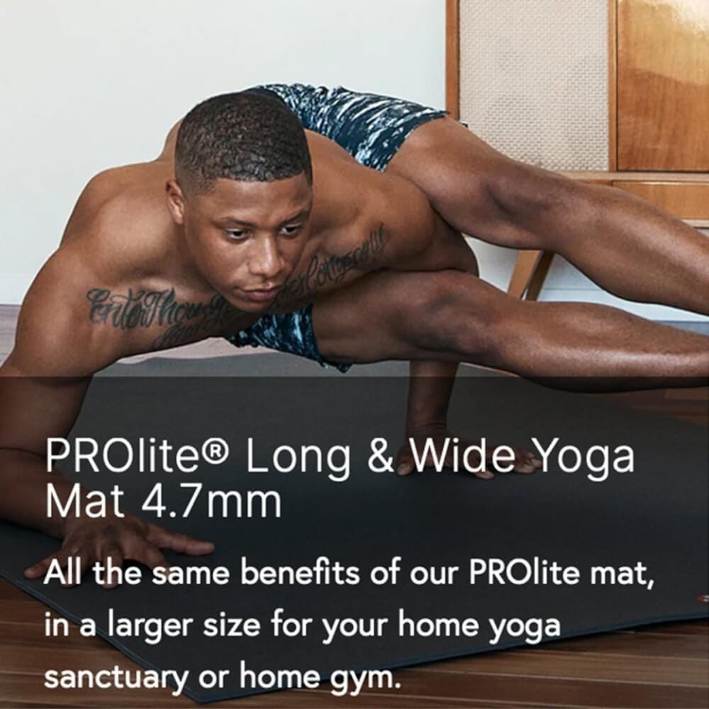 เสื่อโยคะ Manduka รุ่น  PROlite® 4.7mm Long + Wide สีดำ_4